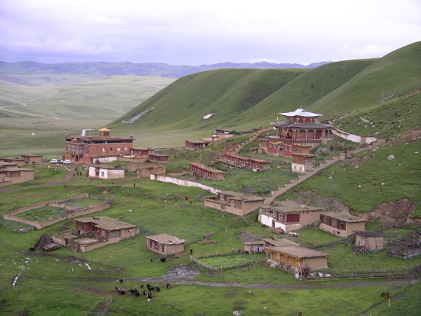 Tromge Gonpa in Tibet